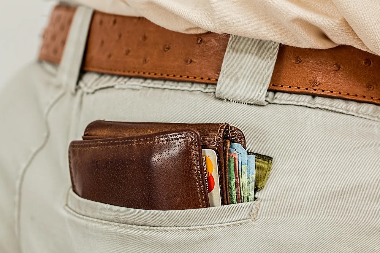 wallet, cash, pocket, credit card, money, purse, leather, currency, male, man, belt, waistband, consumer, wealth, closeup, money, money, money, money, money. Credit foundations: the practical version
